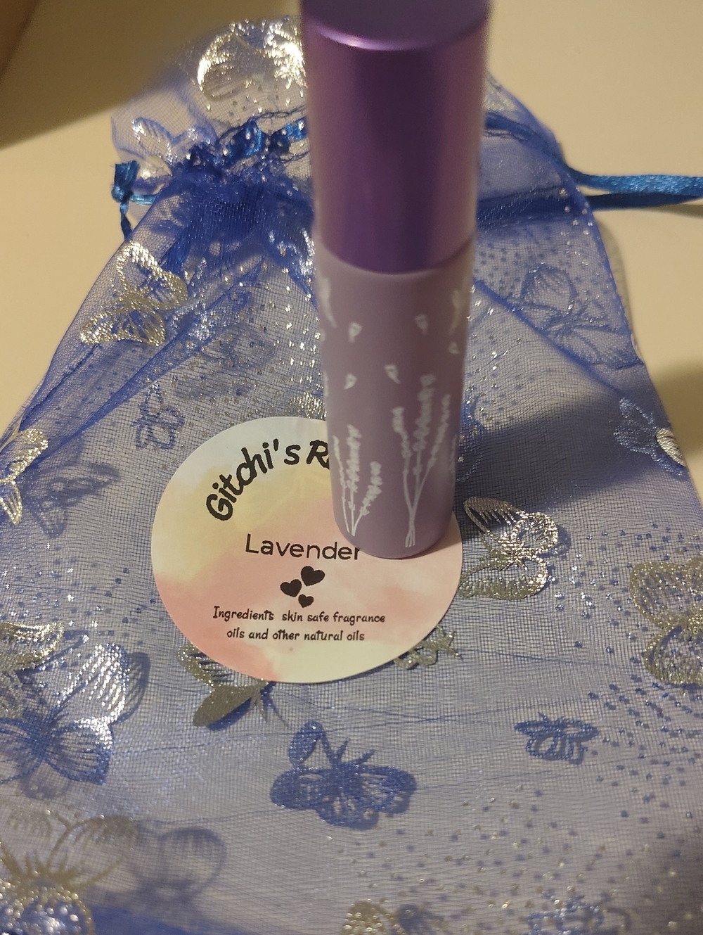 Roll-On Lavender Body Oil - Purple